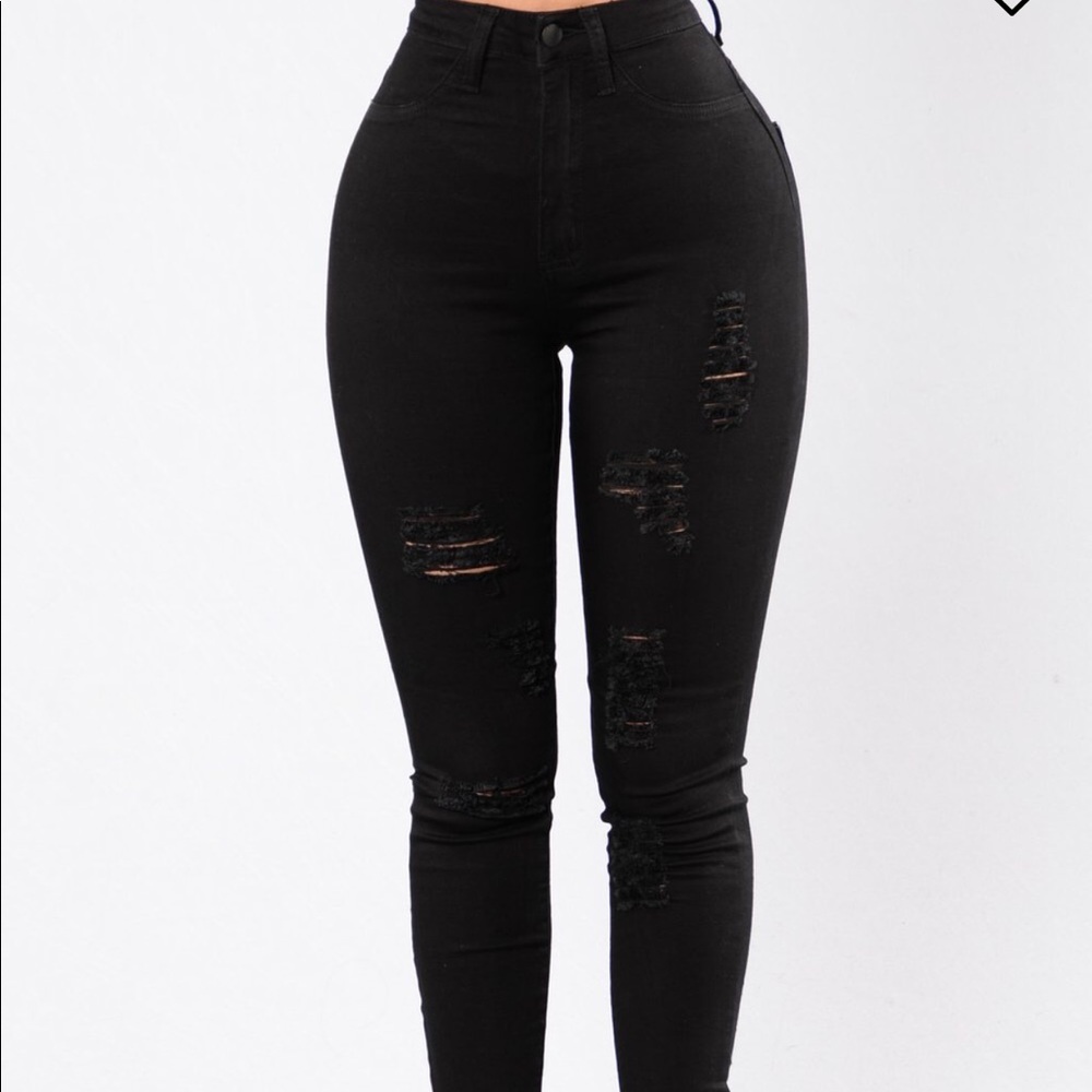 High Waist Skinny Jeans